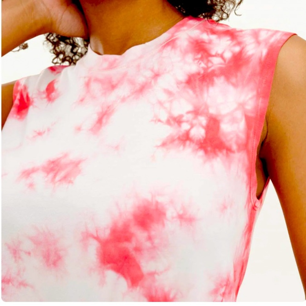 Pink Splendid Ripple Reverse Tie Dye Tank - Picture 3 of 9